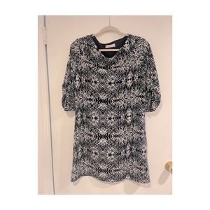 OVI Blue & White Dress